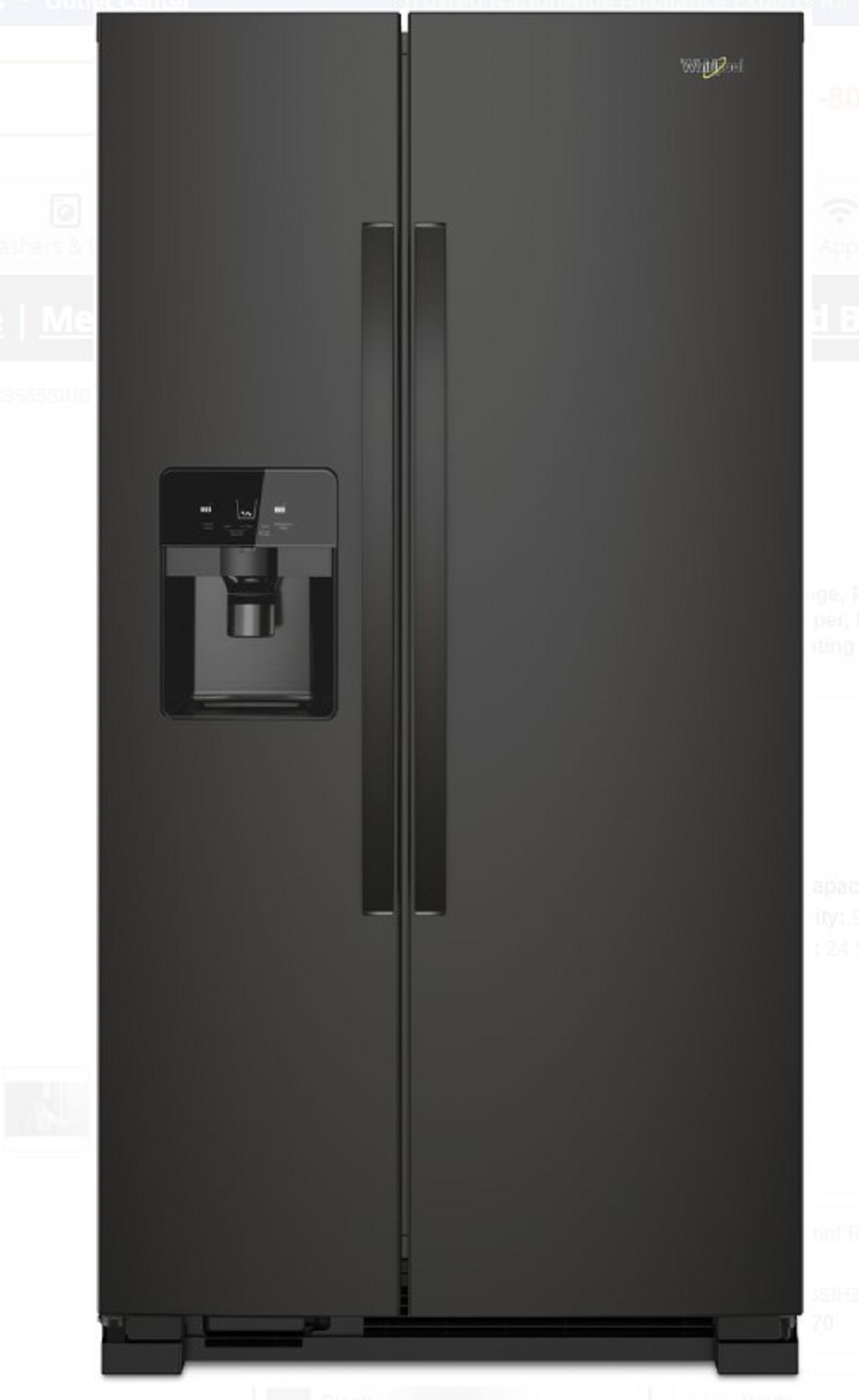 Whirlpool WRS555SIHB00 Side-By-Side Refrigerator