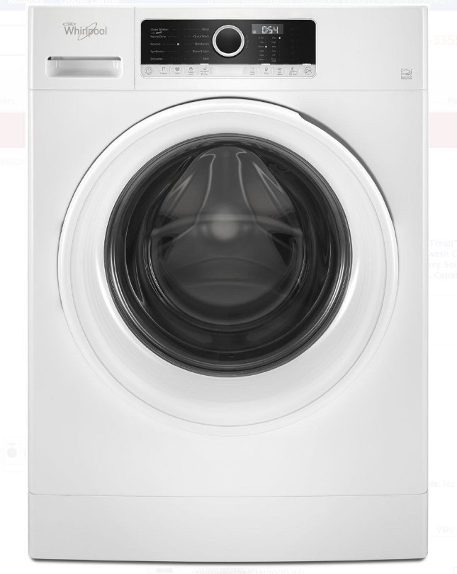 Whirlpool WFW3090GW0 Washer