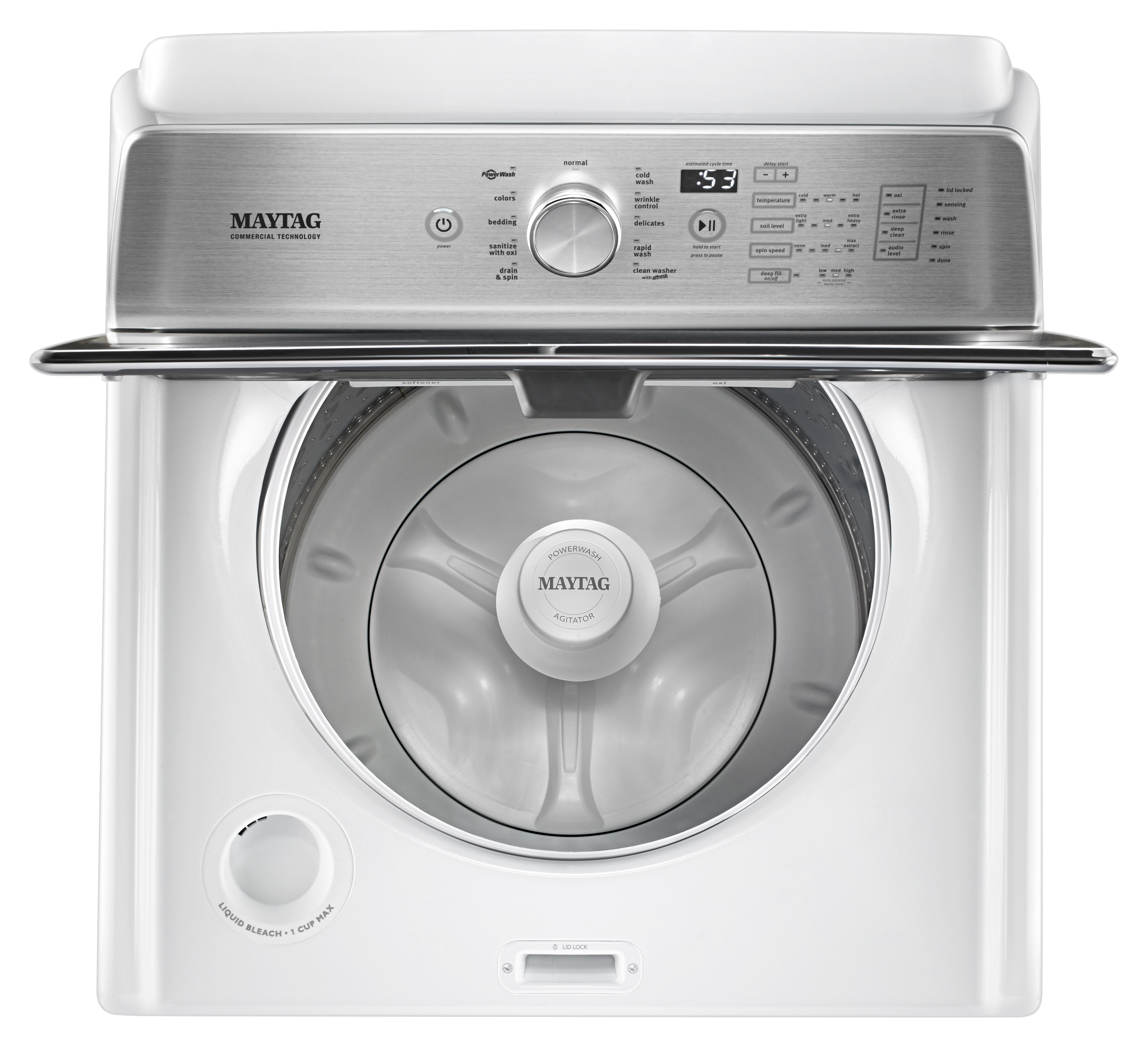 Maytag MVWB765FW 4 7 cu ft Top Load Washer w PowerWash