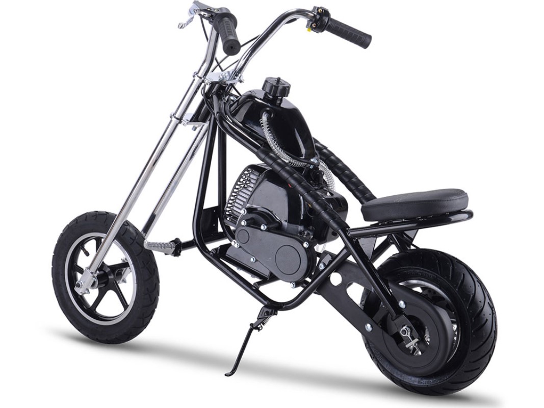 mototec 49cc gas mini bike black