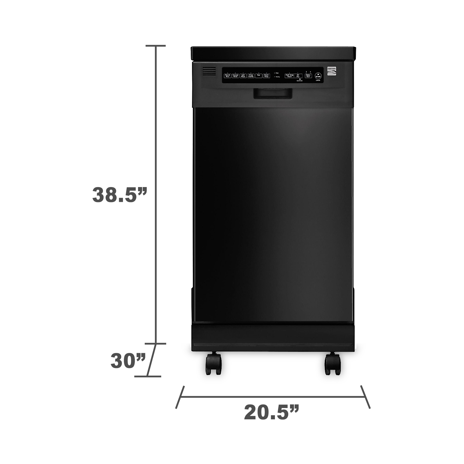 kenmore 18 inch dishwasher