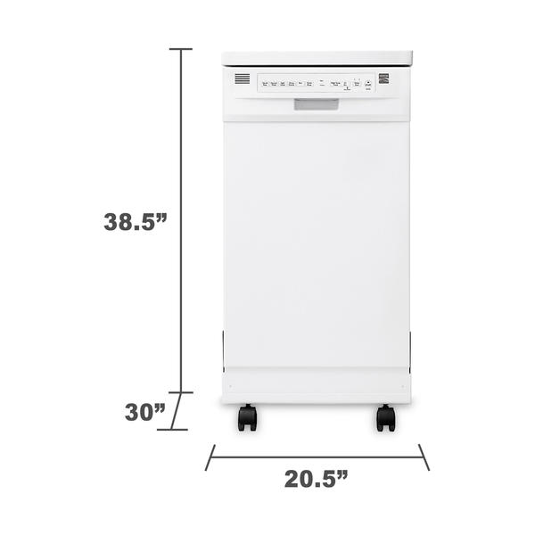 Kenmore 14652 18 Portable Dishwasher White Sears Hometown Stores