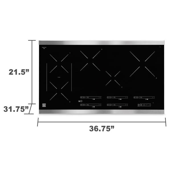 Kenmore Elite 43920 36" Induction Cooktop Stainless Steel Sears