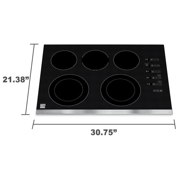 Kenmore 45403 30 Electric Cooktop Stainless Steel Sears