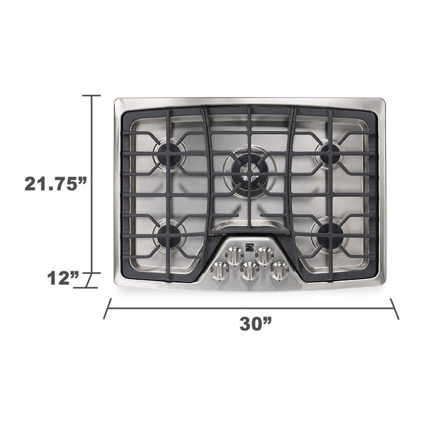 Kenmore Elite 32353 30" Gas Cooktop Sears Home Appliance Showroom