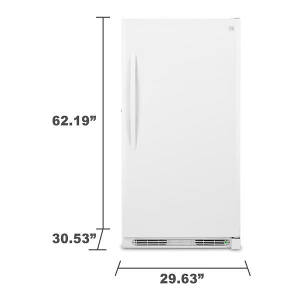 Kenmore 22442 13.8 cu. ft. FrostFree Upright Freezer White Sears