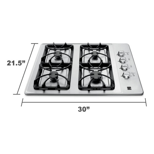 Kenmore 32413 30 Gas Cooktop Stainless Steel Sears Hometown