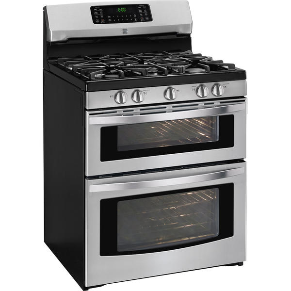 Kenmore 78043 5.9 cu. ft. DoubleOven Gas Range Stainless Steel Sears Hometown Stores