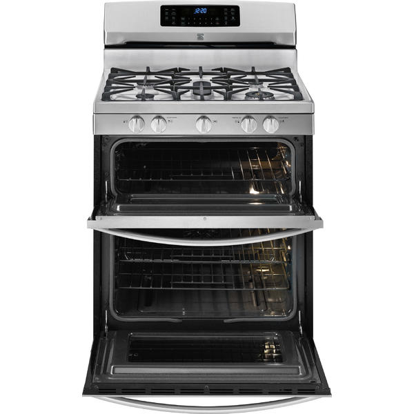 Kenmore Elite 75443 5.9 cu. ft. DoubleOven Gas Range Stainless Steel