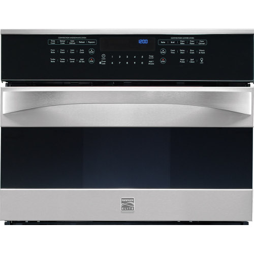 Kenmore Elite 48913 27" Electric Combination Oven Stainless Steel