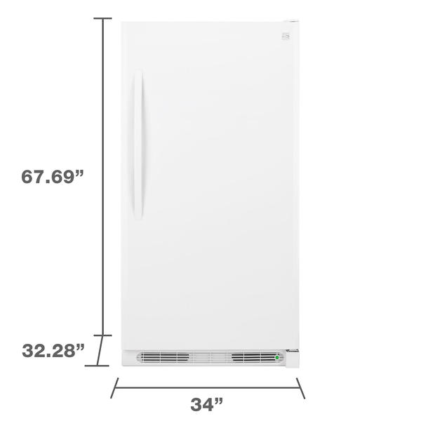 Kenmore 70722 16.7 cu. ft. Freezerless Refrigerator White Sears