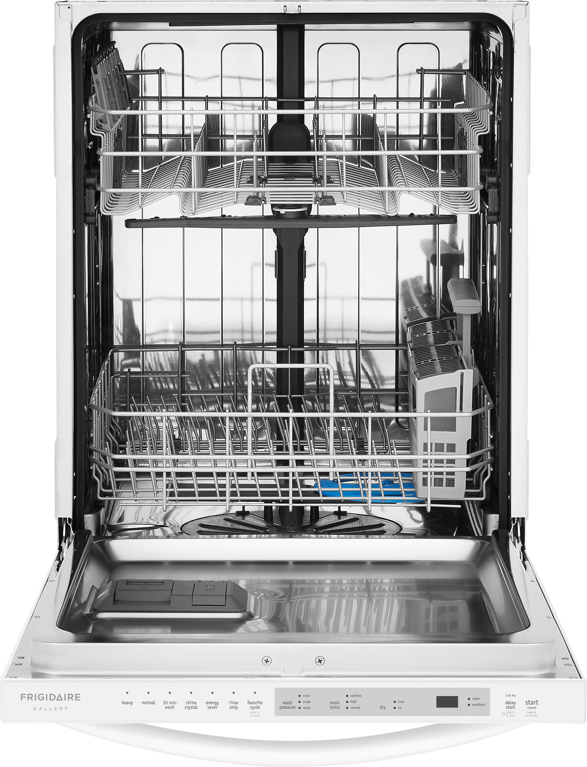 frigidaire gallery dishwasher white