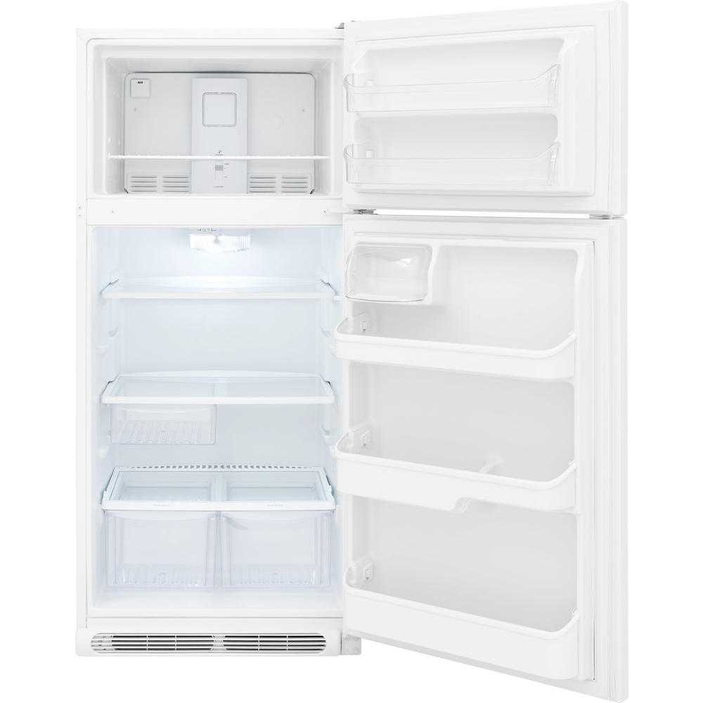 Kenmore 60812 18 Cu Ft Top Freezer Refrigerator Energy Star With Glass Shelves White