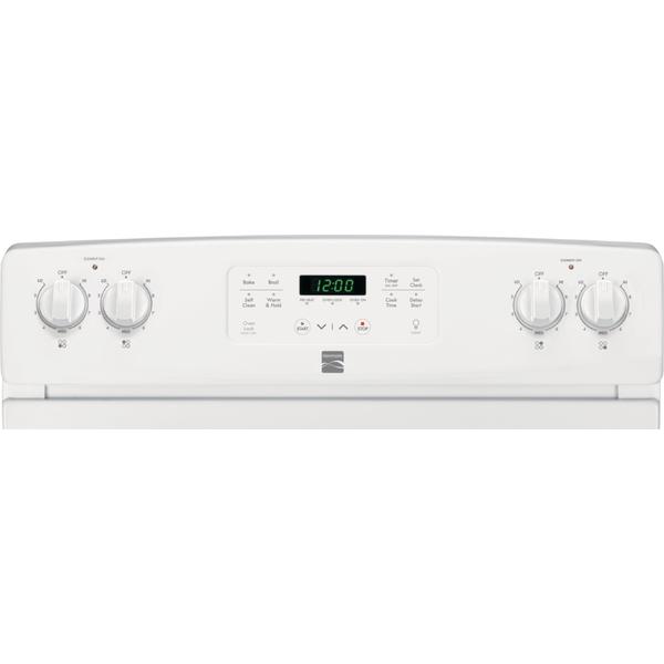 Kenmore 92562 5.3 cu. ft. SelfClean Electric Coil Range White Sears Hometown Stores