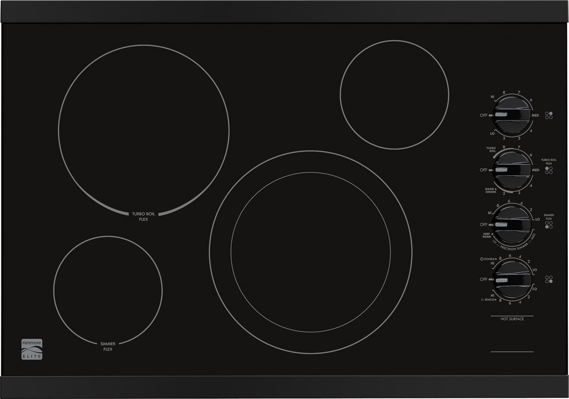 Official Kenmore elite cooktop parts Sears PartsDirect