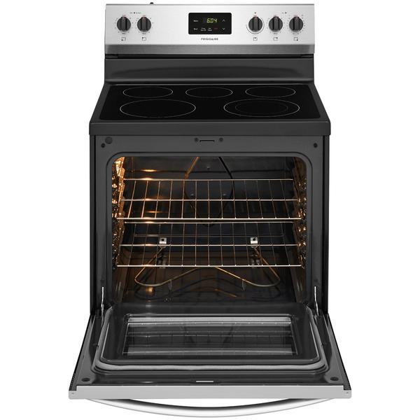 Frigidaire FCRE3052AS 30'' Electric Radiant Range with 5 Cooktop ...