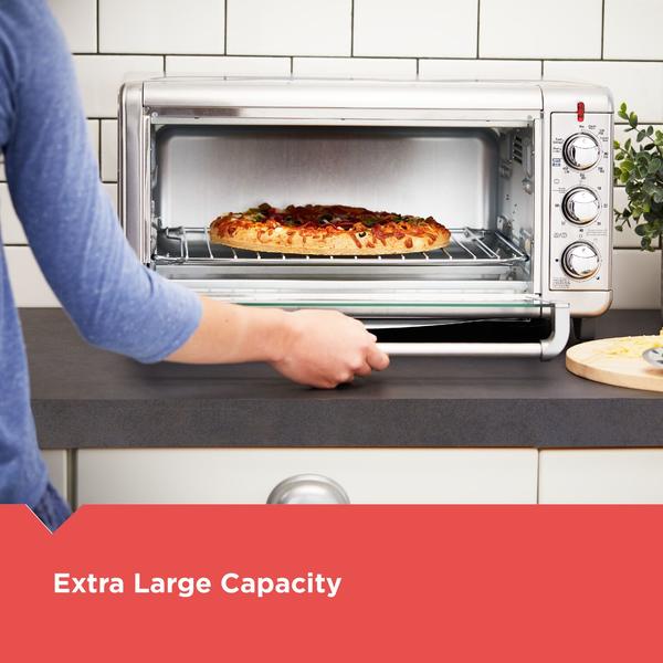BLACK+DECKER TO3265XSSD Extra Wide Crisp 'N Bake Air Fry Toaster Oven