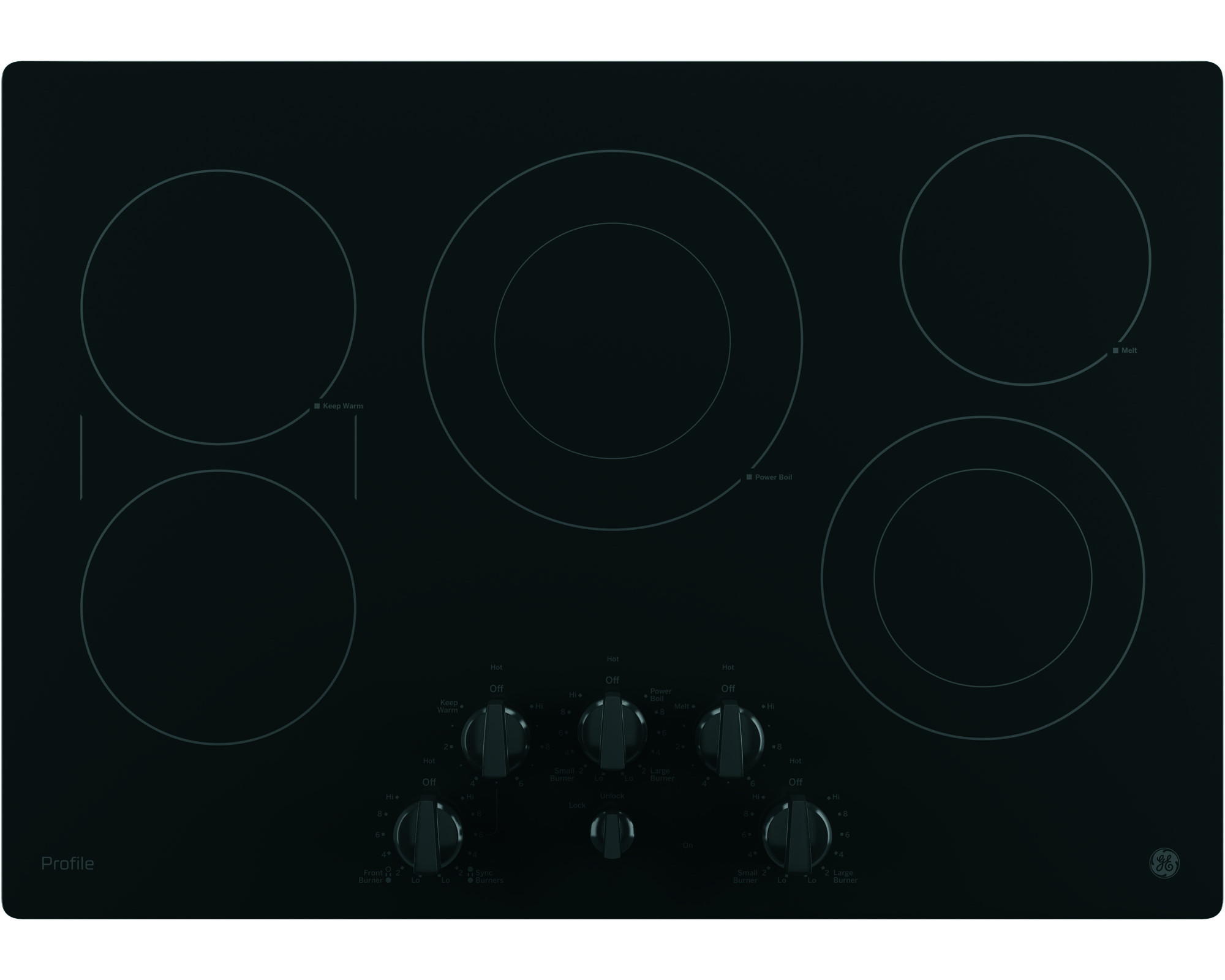 GE PP7030DJ1BB Electric Cooktop