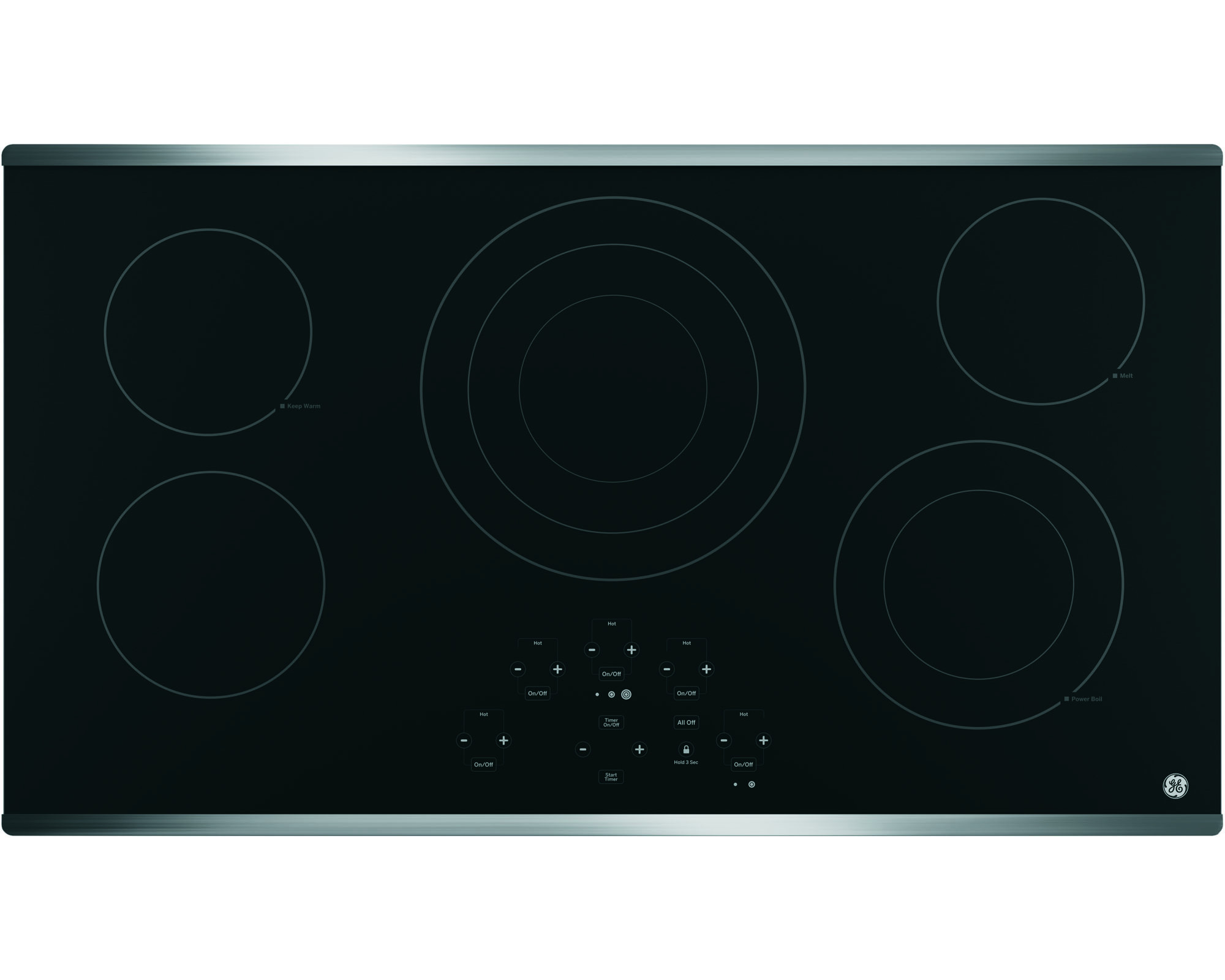 GE JP5036SJ1SS Electric Cooktop
