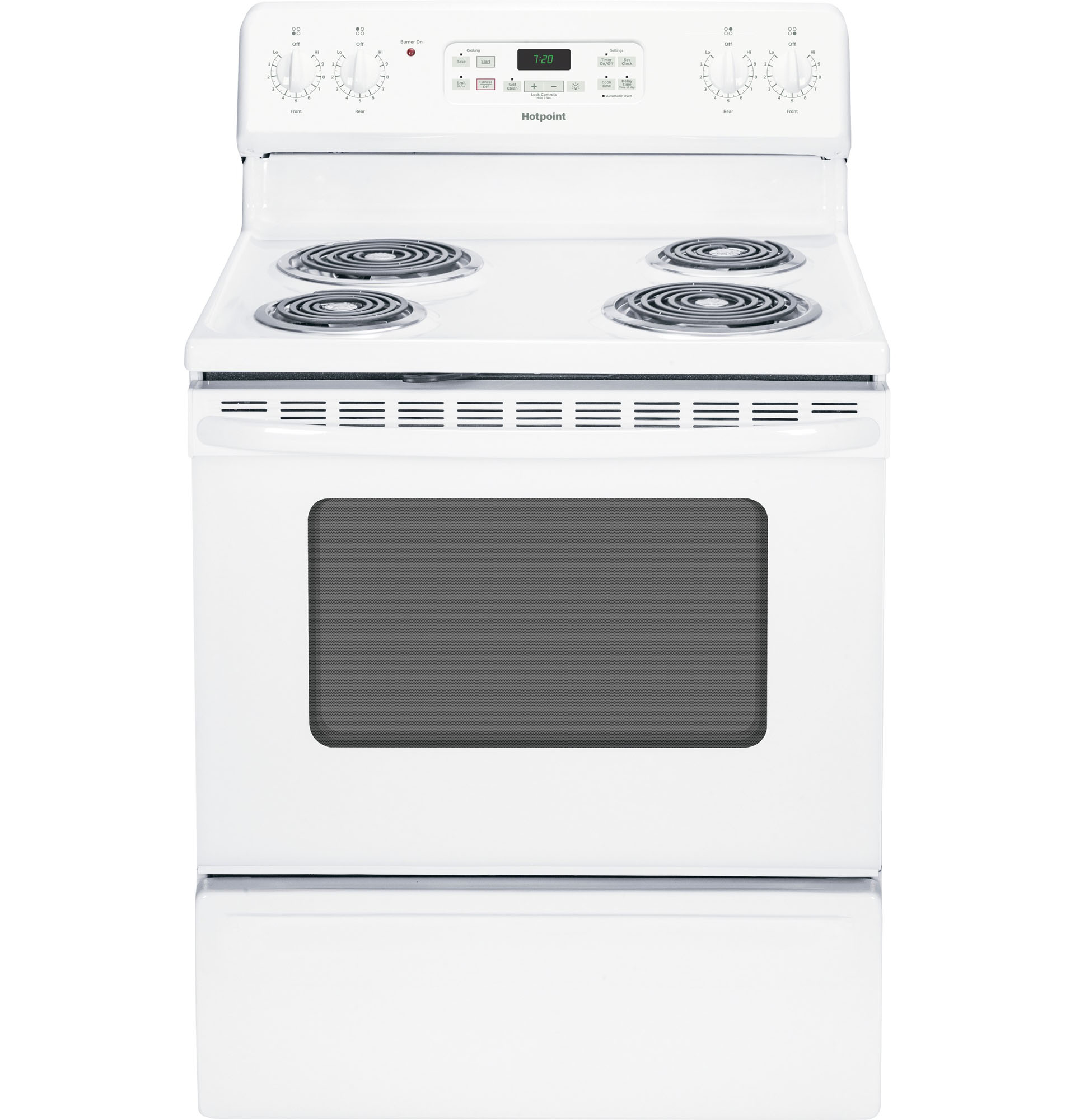Hotpoint RB720DH1WW Electric Range