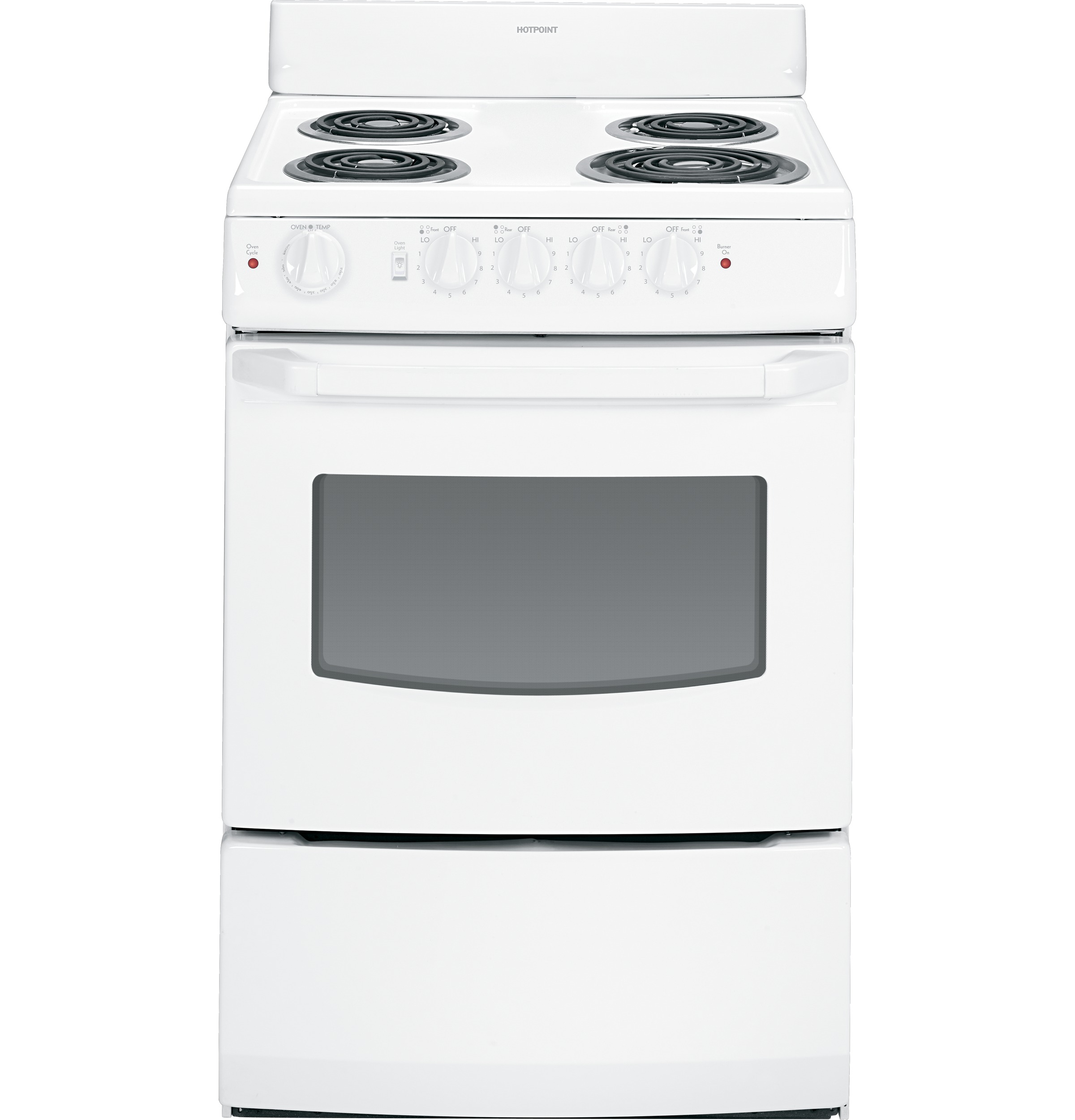 Hotpoint RA824DD1WW Electric Range