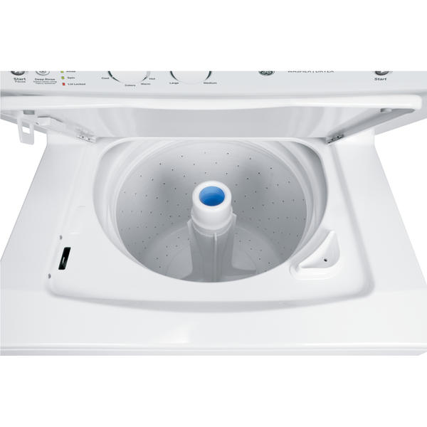 GE Appliances GUD27ESSJWW Spacemaker® 27" 3.2 cu. ft. Electric Stacked