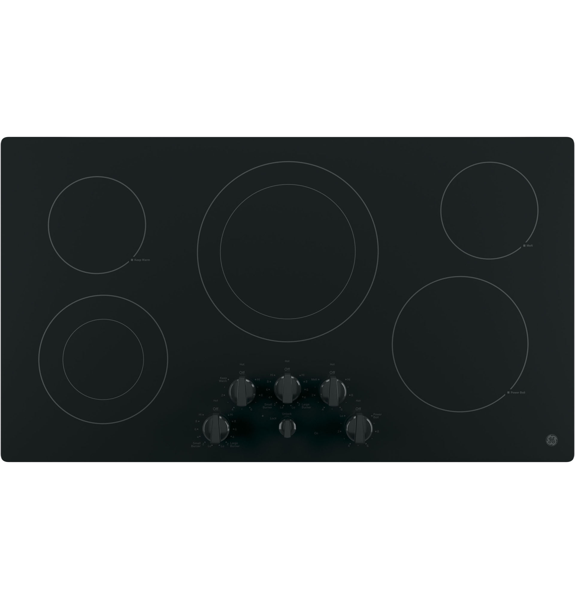 GE JP3536DJ1BB Electric Cooktop