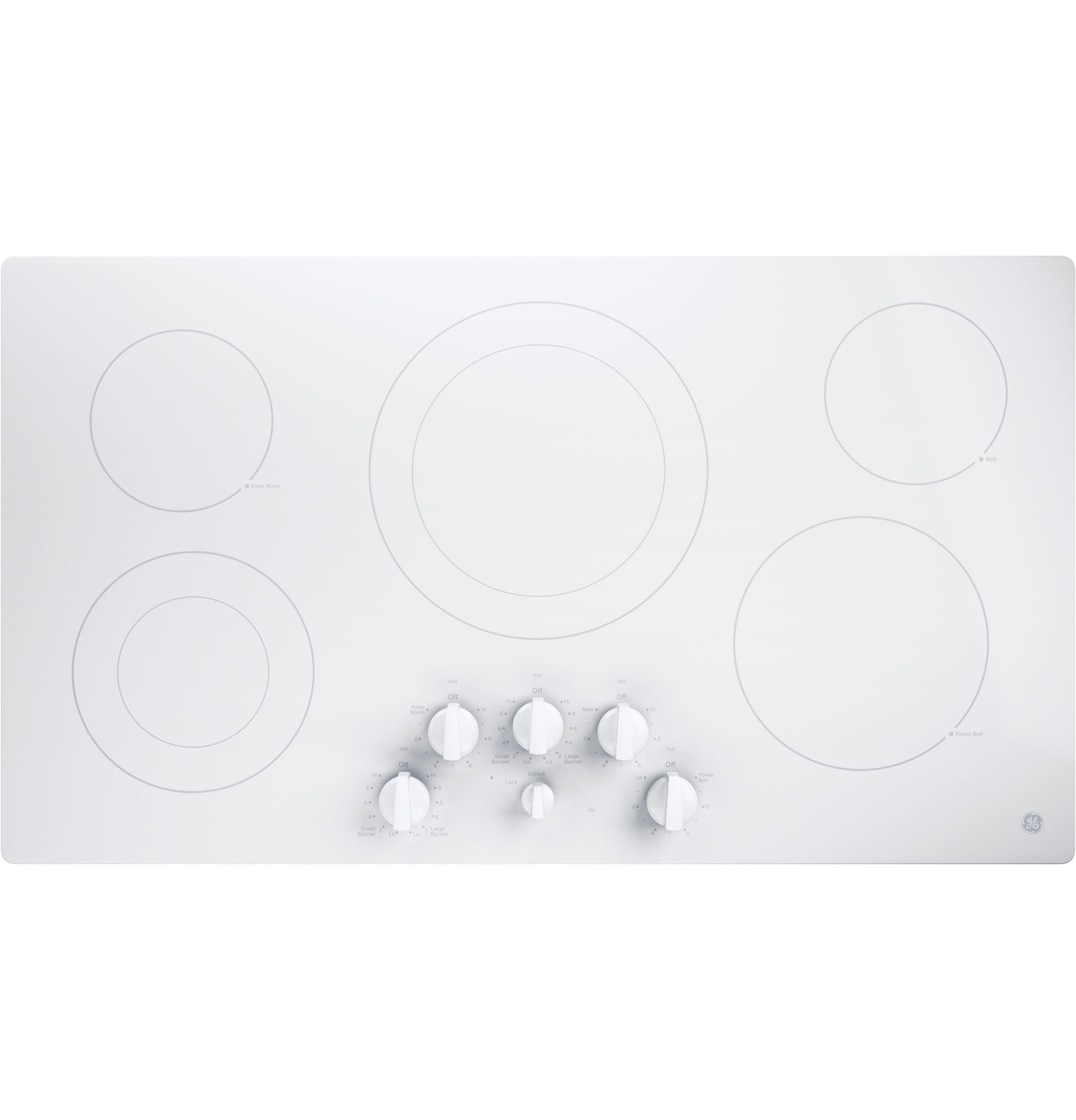 GE JP3536TJ1WW Electric Cooktop