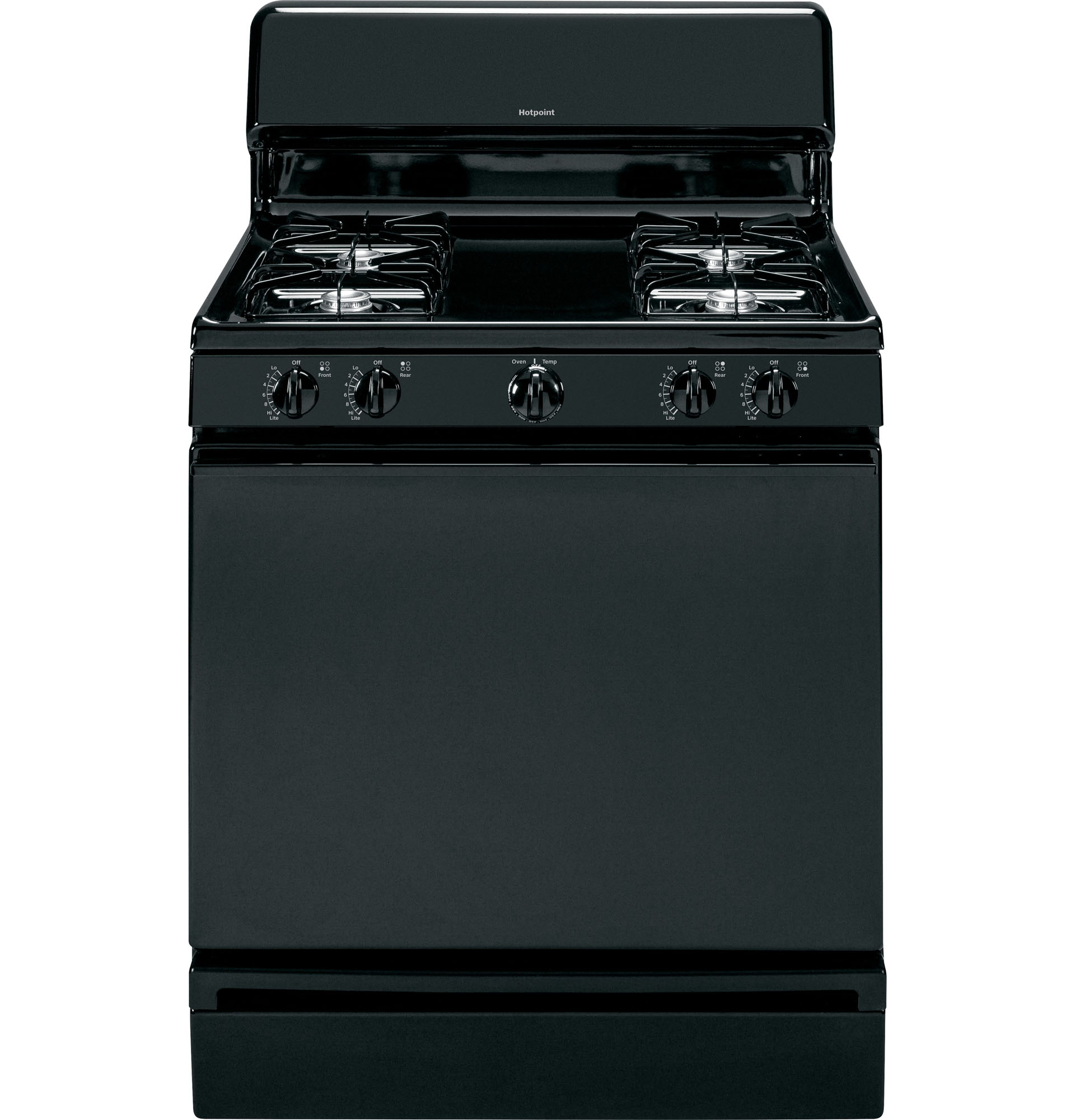 Hotpoint RGB525DEH2BB Gas Range