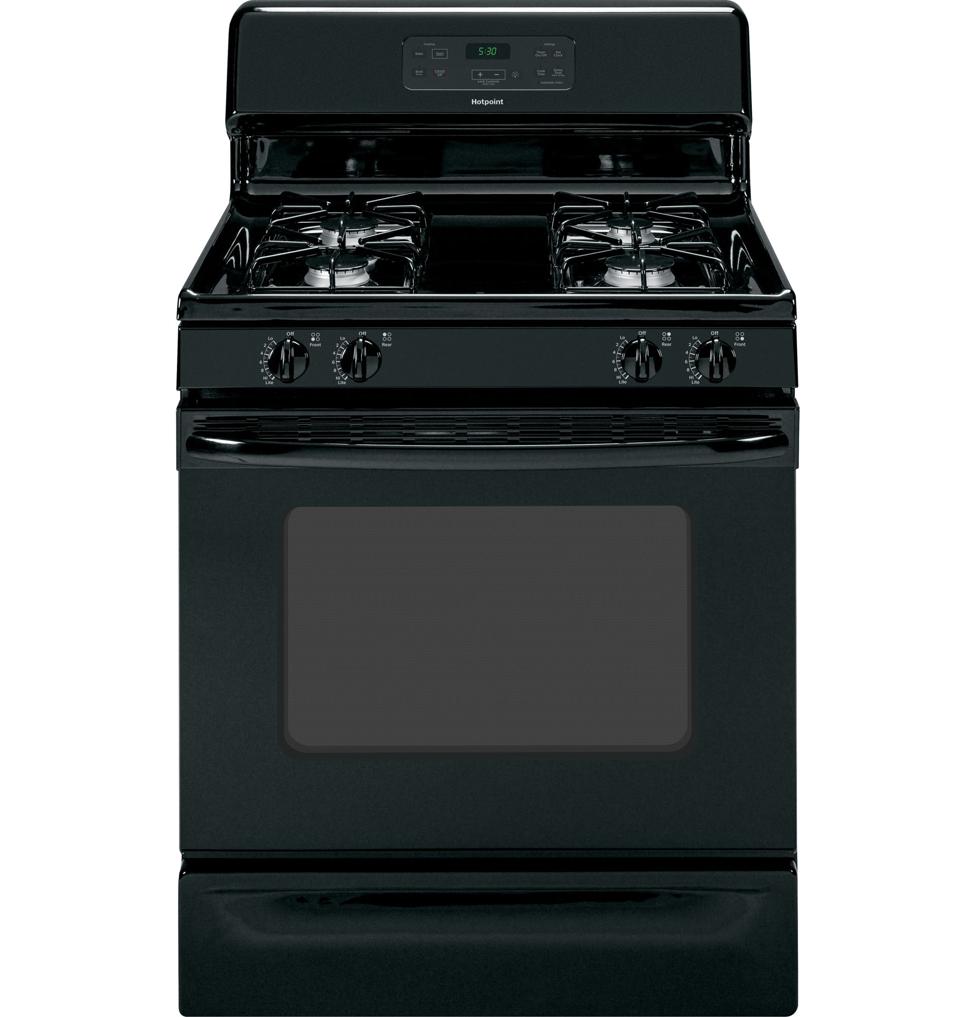 Hotpoint RGB530DEH2BB Gas Range