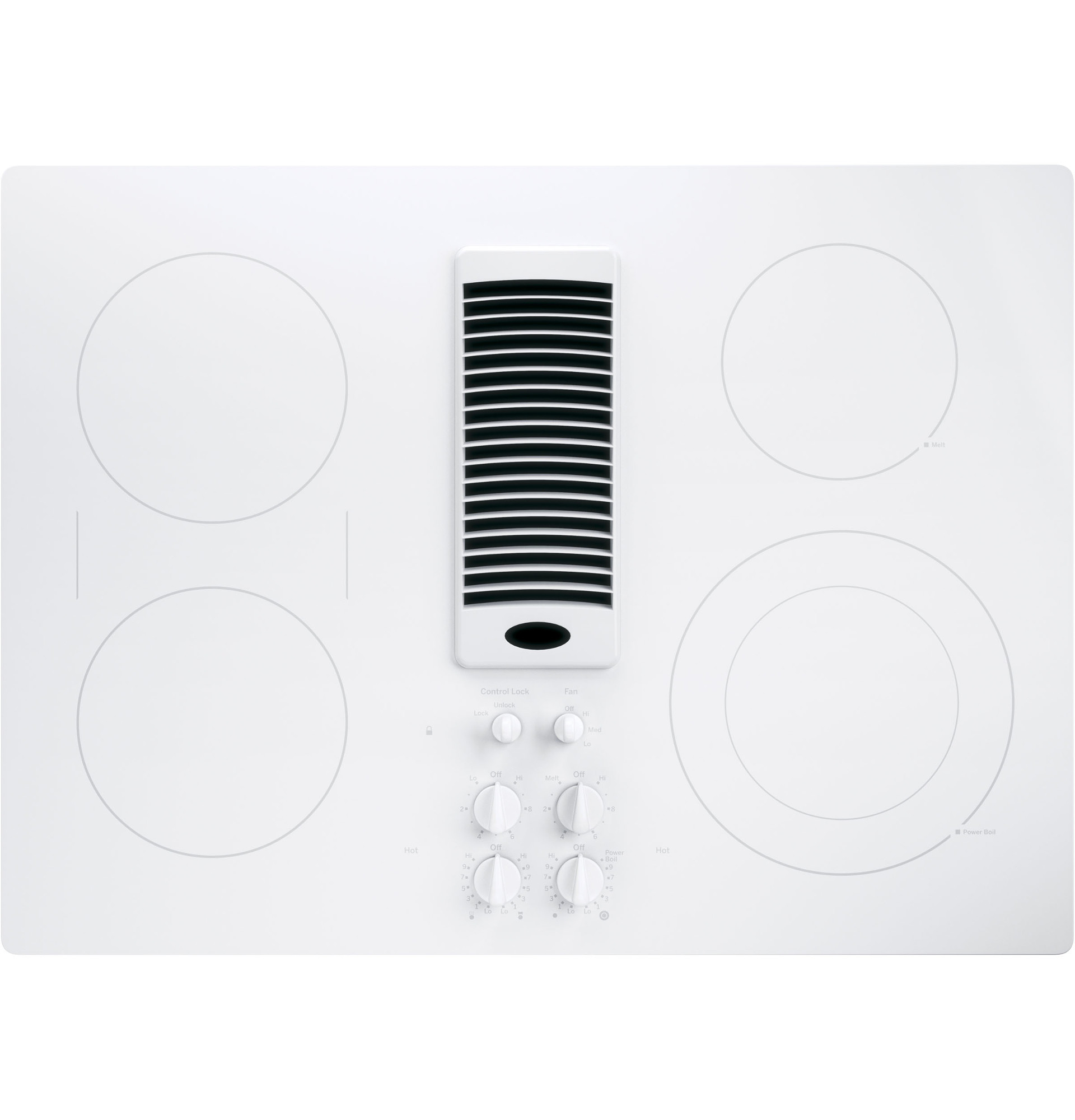 GE PP9830TJ1WW Electric Cooktop