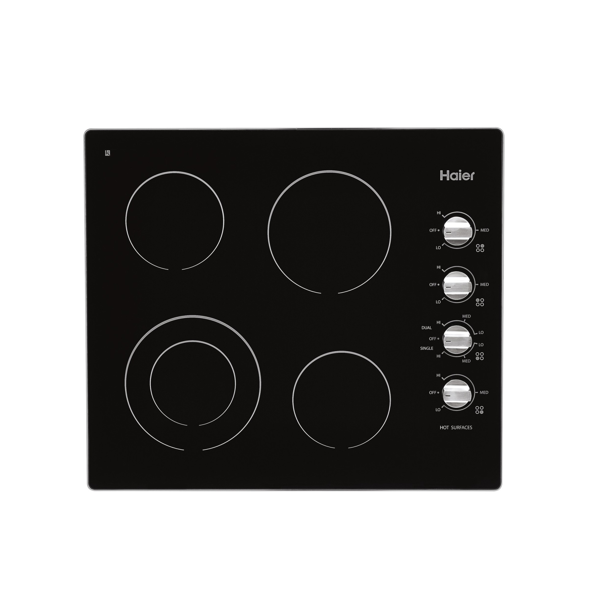 Haier HCC2220BEB Electric Cooktop