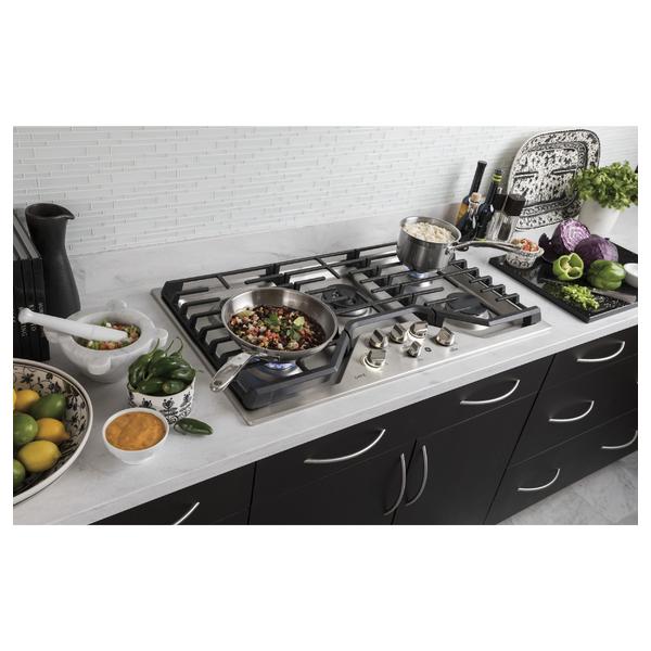 Ge Appliances Cgp9536slss Ge Cafe Series 36 Built In Gas Cooktop