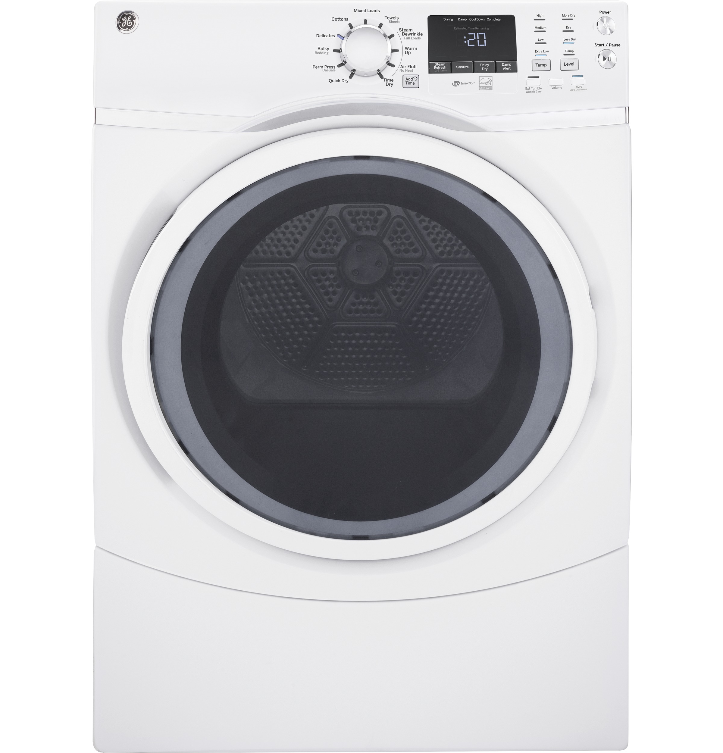 GE GFD45ESSM0WW Dryer