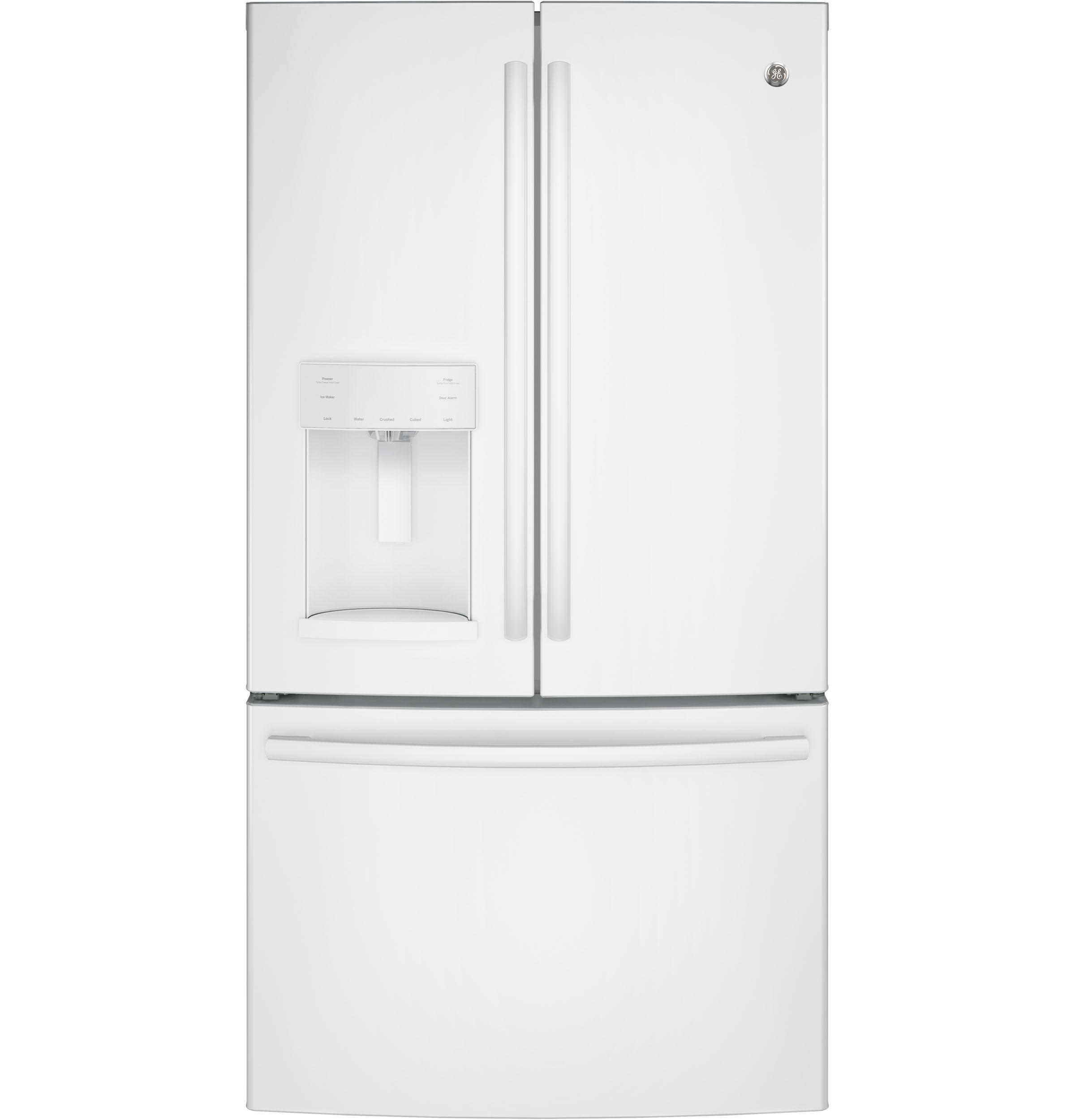 GE GFE28GGKBWW Bottom-Mount Refrigerator