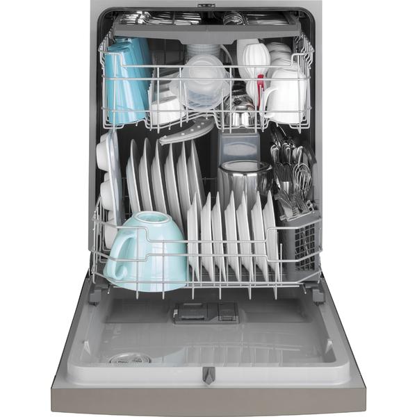 GE Appliances GDF630PMMES 24" BuiltIn Dishwasher with Front Controls