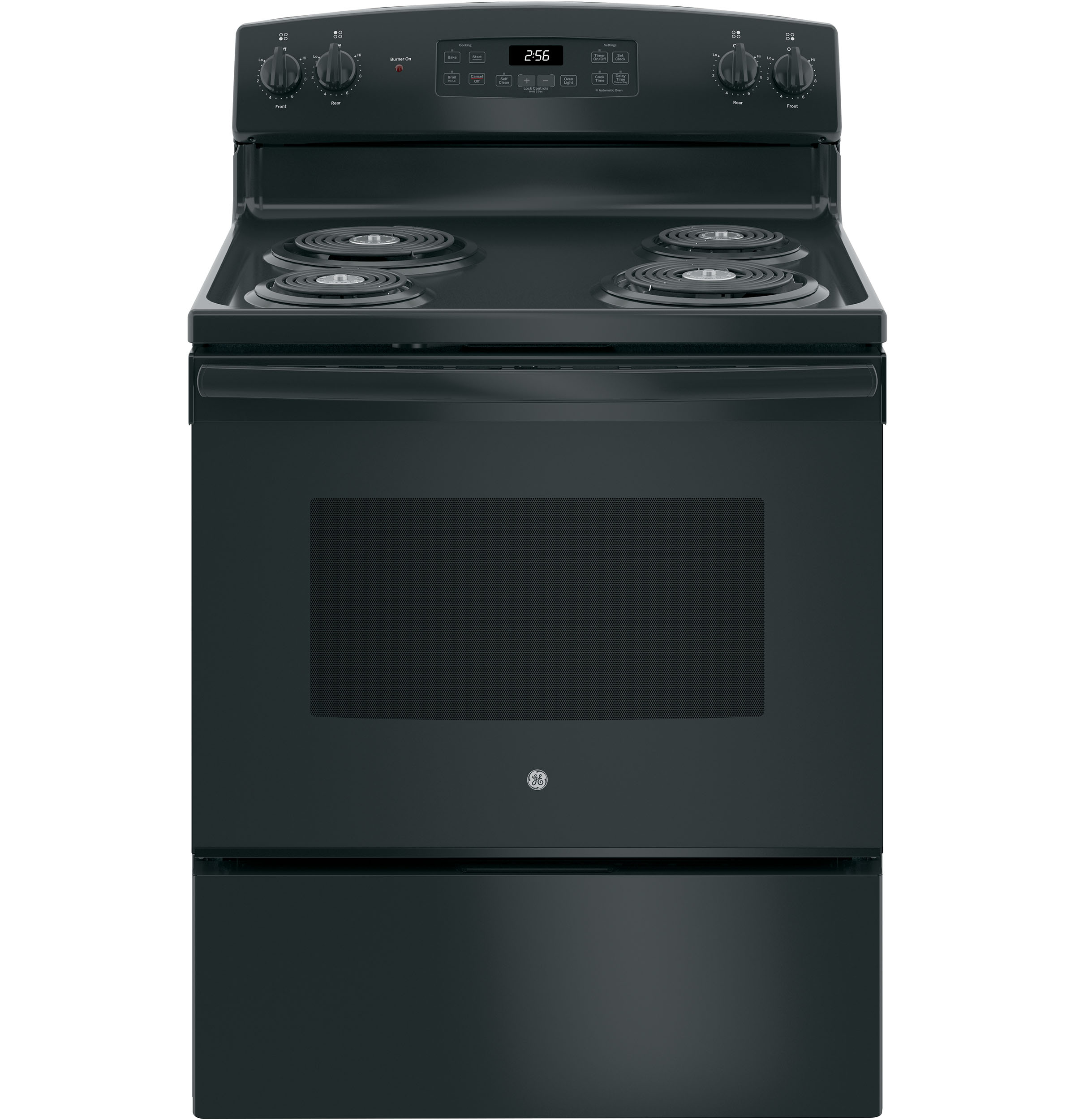 GE JB256DM1BB Electric Range