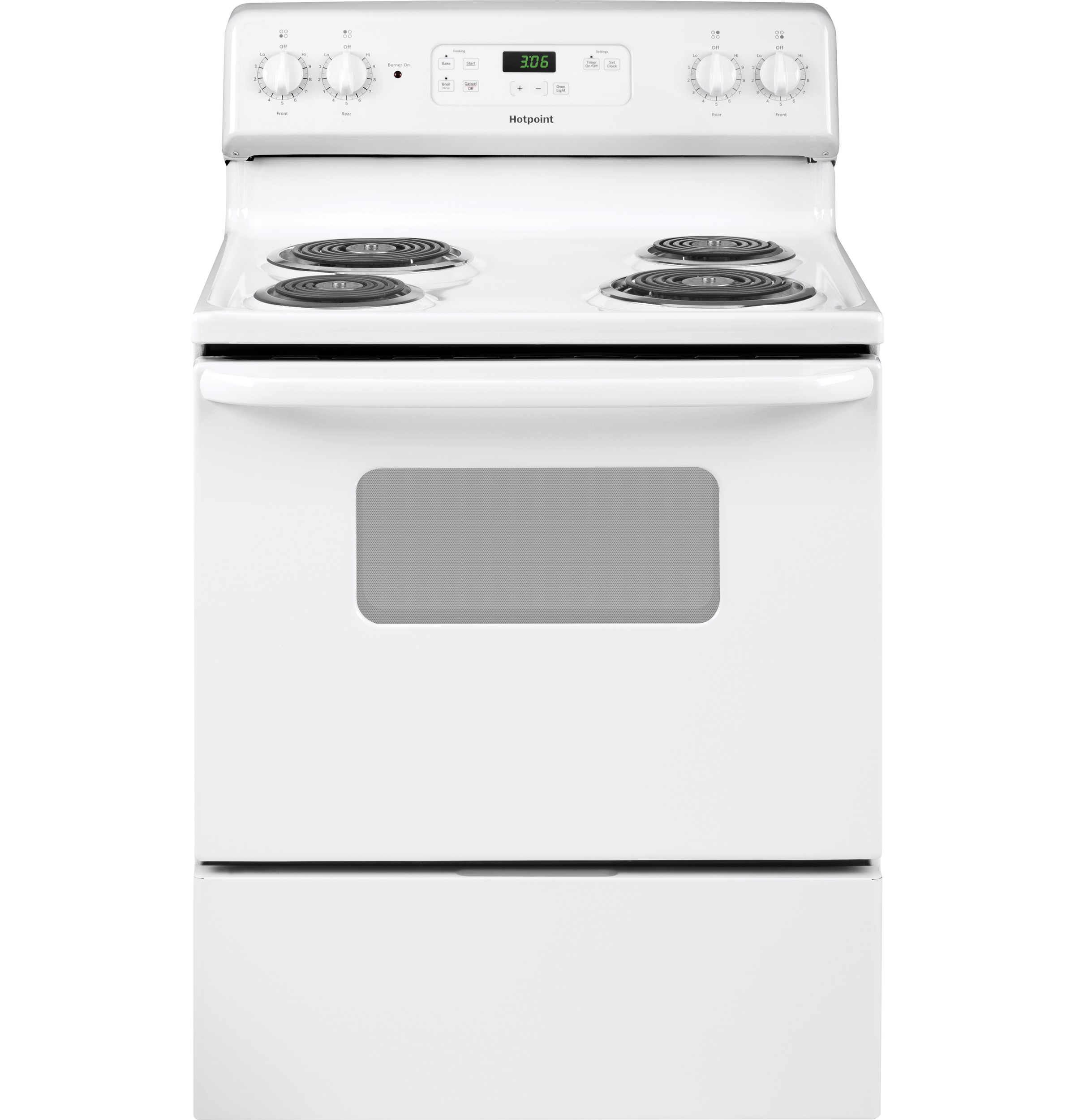 Hotpoint RBS360DM1WW Electric Range