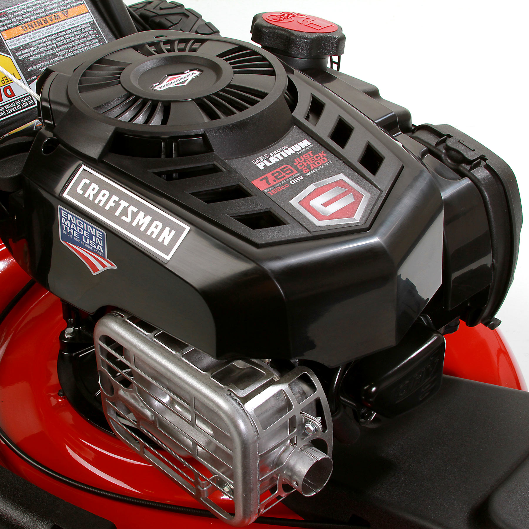 Craftsman 37705 163cc 21" Front Wheel Drive Push Mower with High Rear