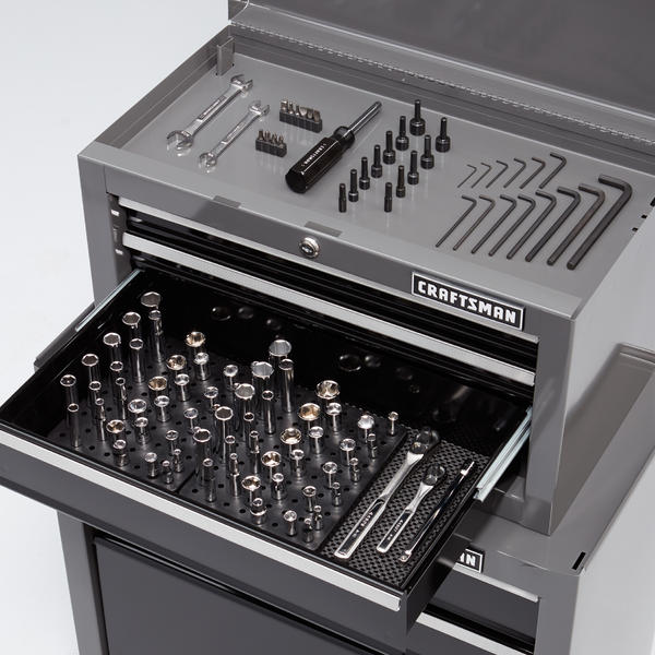 Craftsman 115816 5 Drawer Tool Center With 108 Pc Mechanics Tool