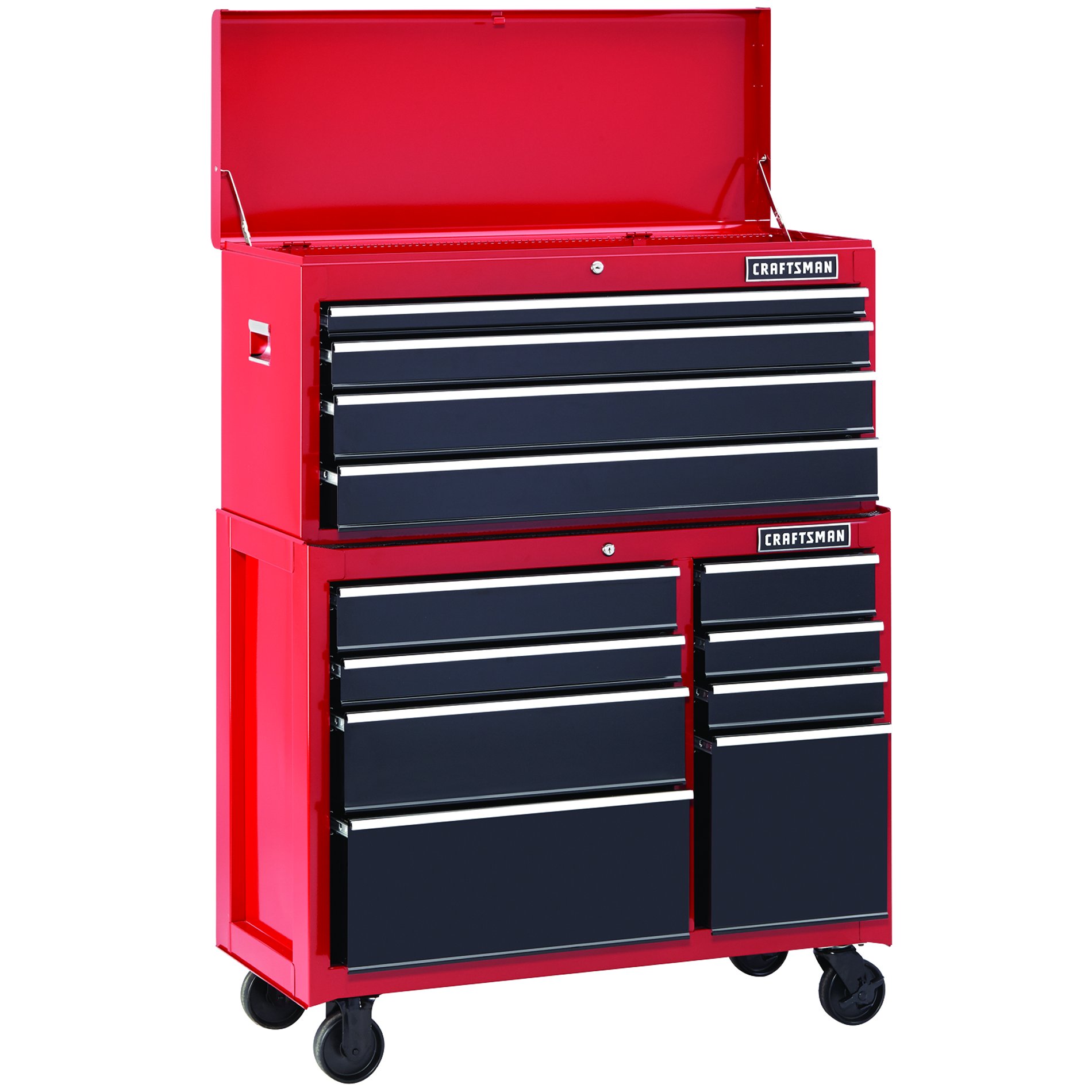 Craftsman 41 Wide 12 Drawer Ball Bearing Tool Chest And Cabinet