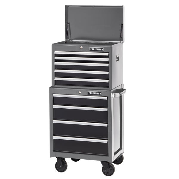 Craftsman 53953 26 in. Wide 4Drawer BallBearing GRIPLATCH Rolling