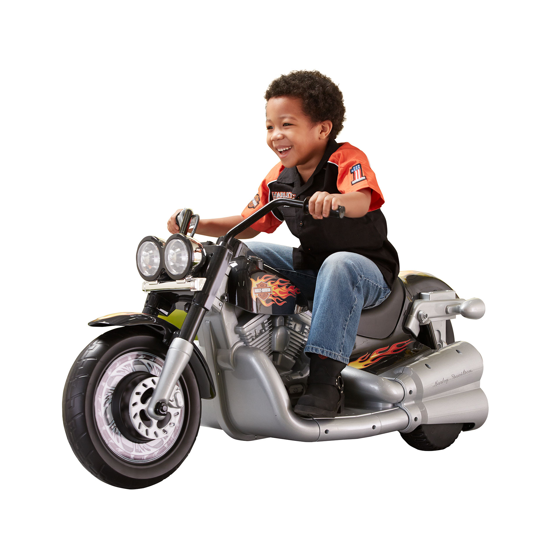 power wheels with sidecar