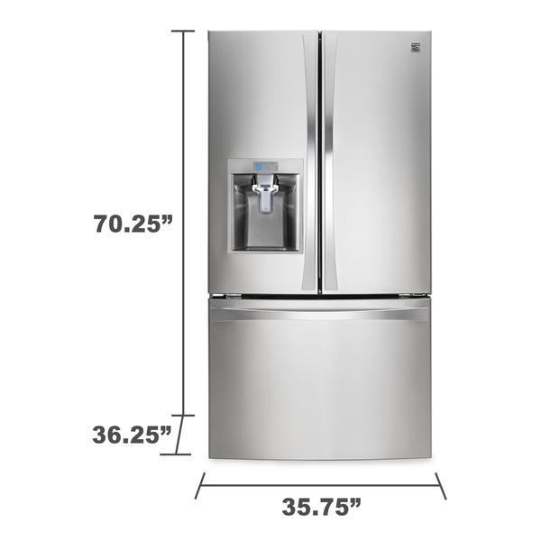 Kenmore Elite 74023 29.8 cu. ft. French Door BottomFreezer