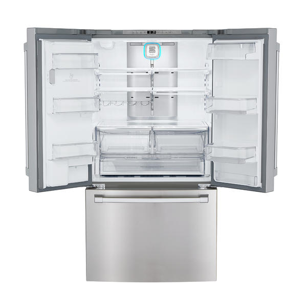 Kenmore Pro 79993 23.7 cu. ft. Counter-Depth French Door Refrigerator w ...