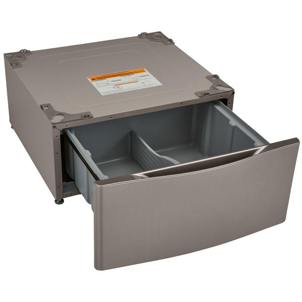 Kenmore Elite 51043 Laundry Pedestal w/ Storage Drawer Metallic