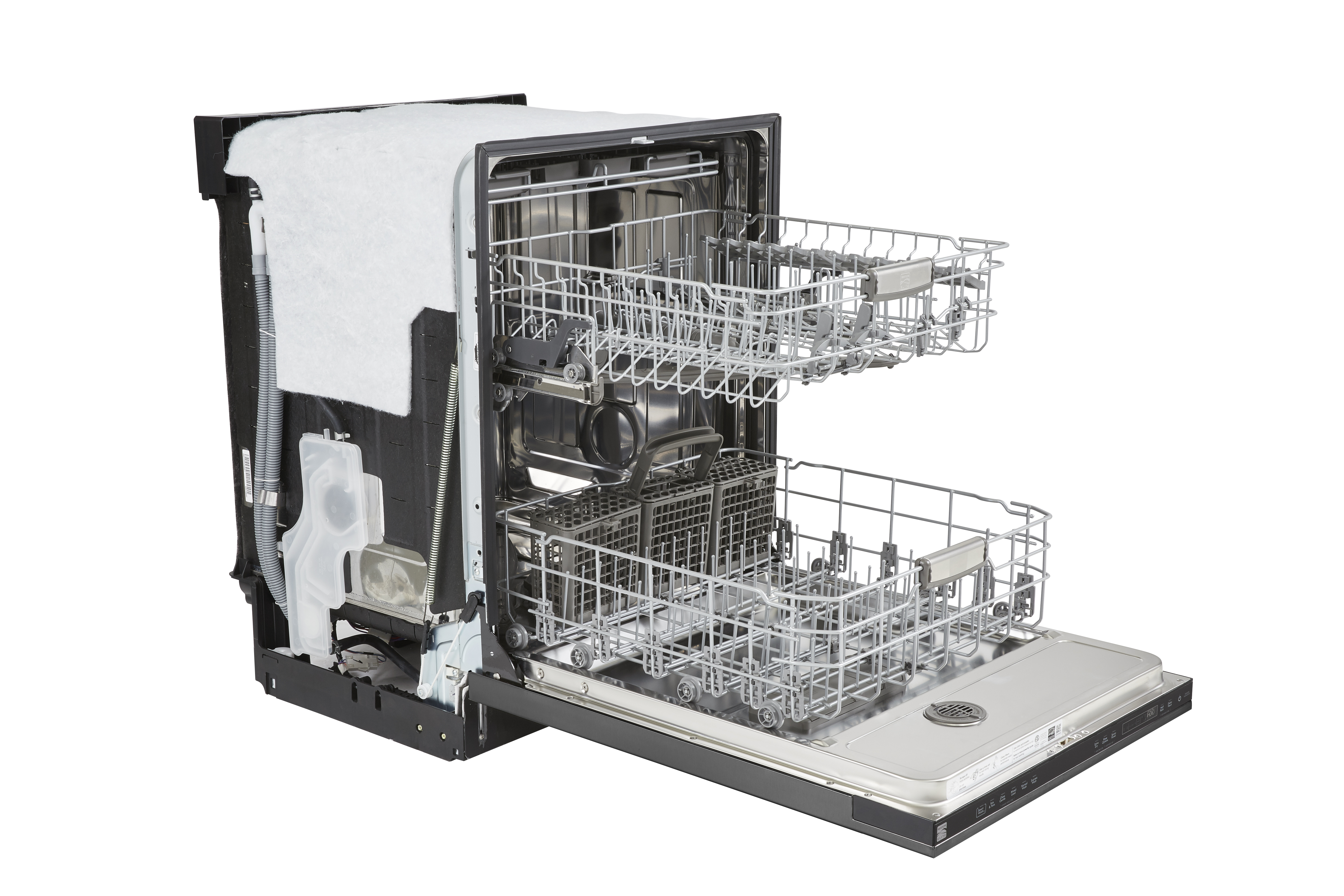 kenmore elite dishwasher black