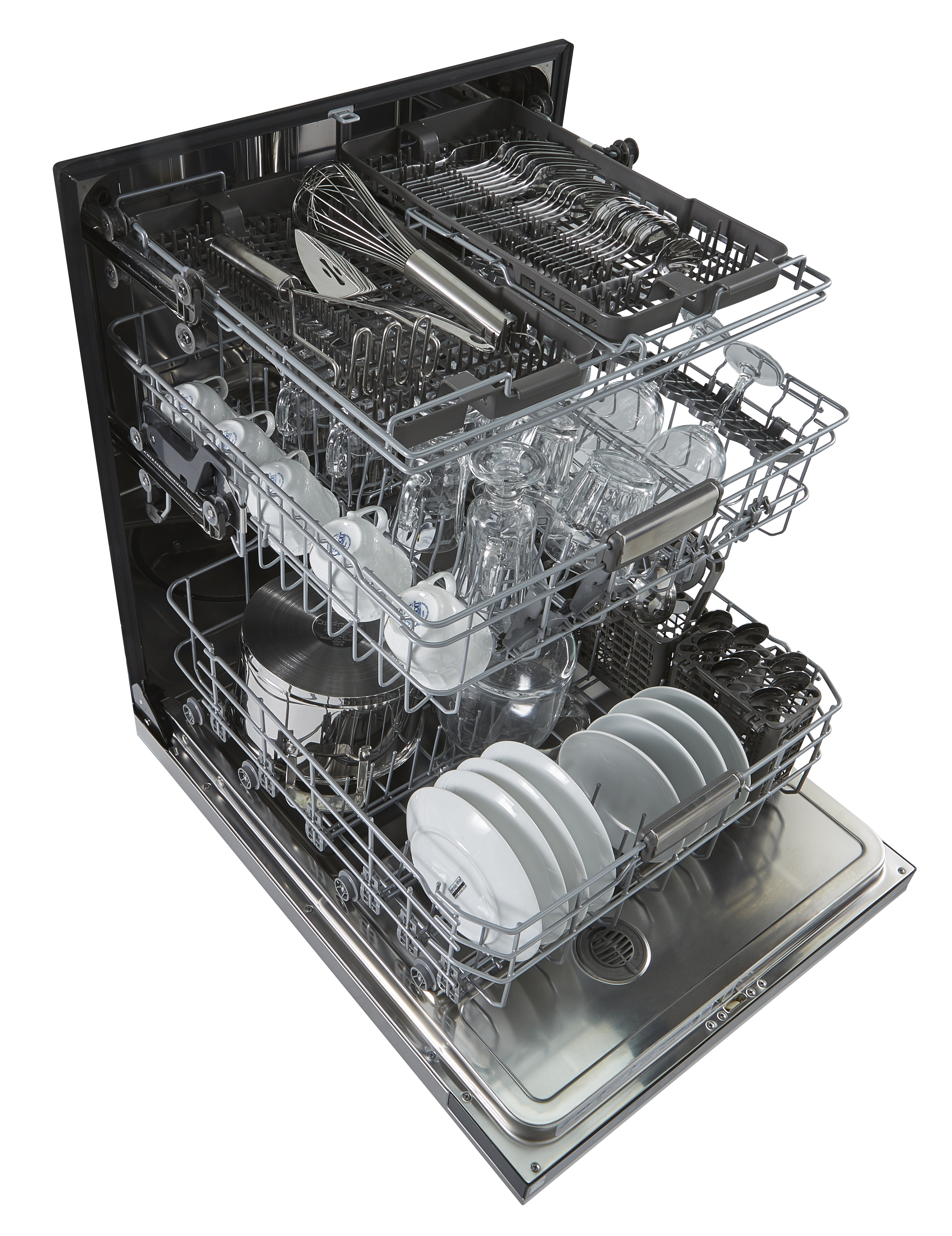 kenmore fid 3rd rack dishwasher