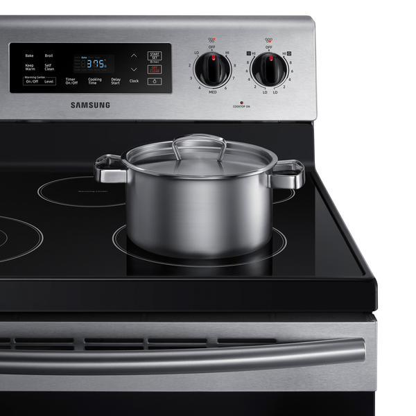 Samsung NE59M4310SS/AA 5.9 cu. ft. Freestanding Electric Range with Two