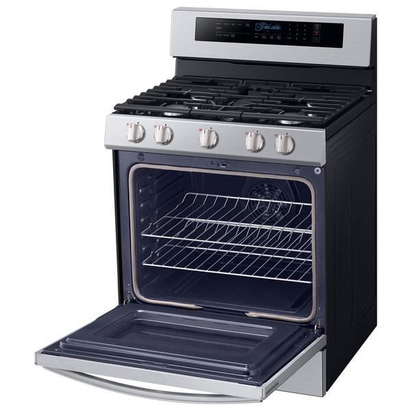 Samsung NX58M6630SS/AA 5.8 cu. ft. Gas Range with True Convection